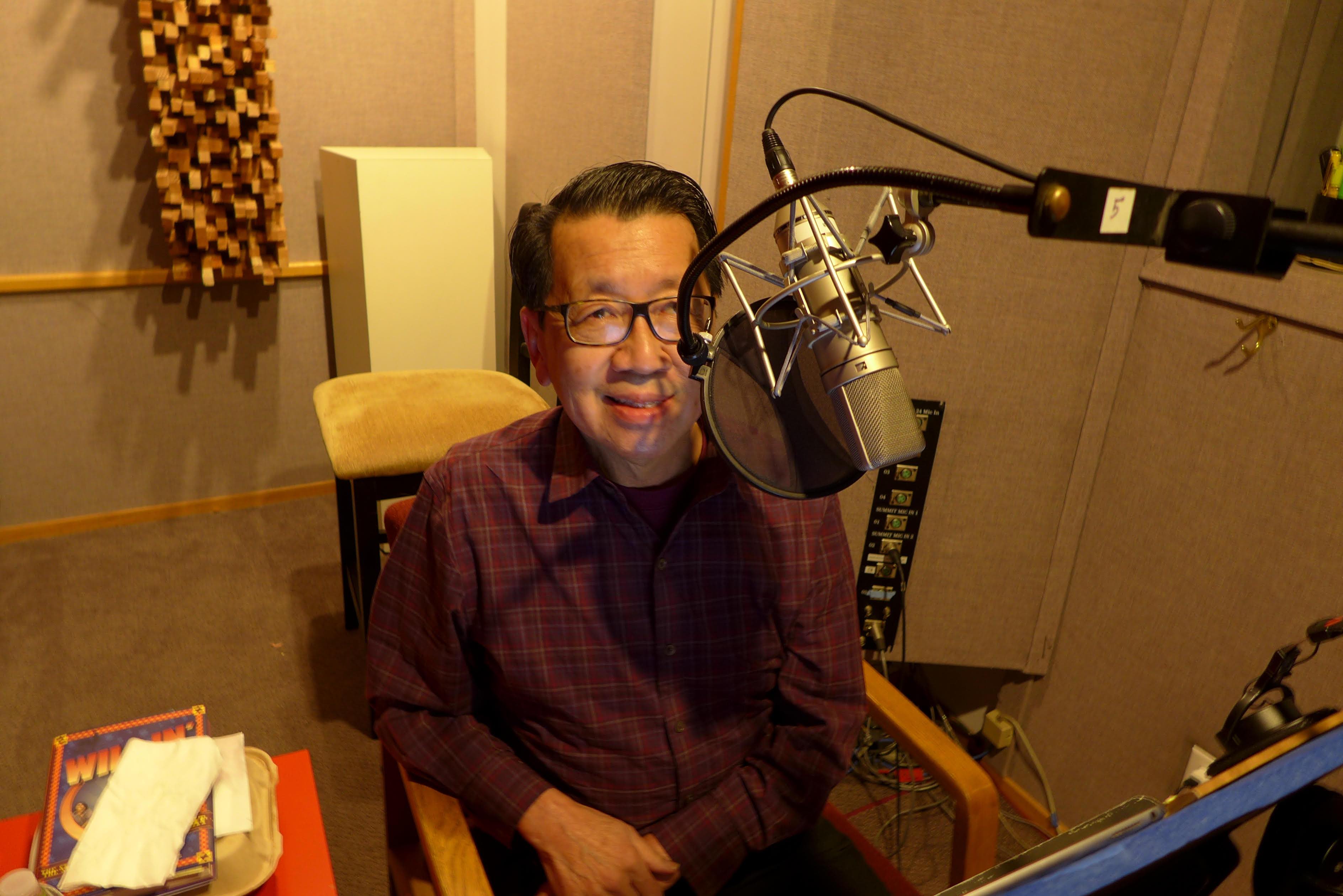 BEN 2021 02 11 NARRATING AUDIO BOOK THE RICE ROOM PHOTO BY DAVID NELSON Outpost LR