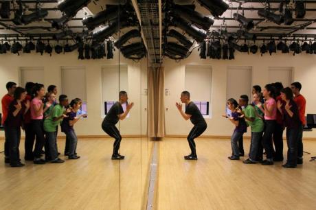 Mar. 27: BD Wong in Rehearsal for “Passing It On: An Evening of Mentorship to Benefit Rosie’s Theater Kids”